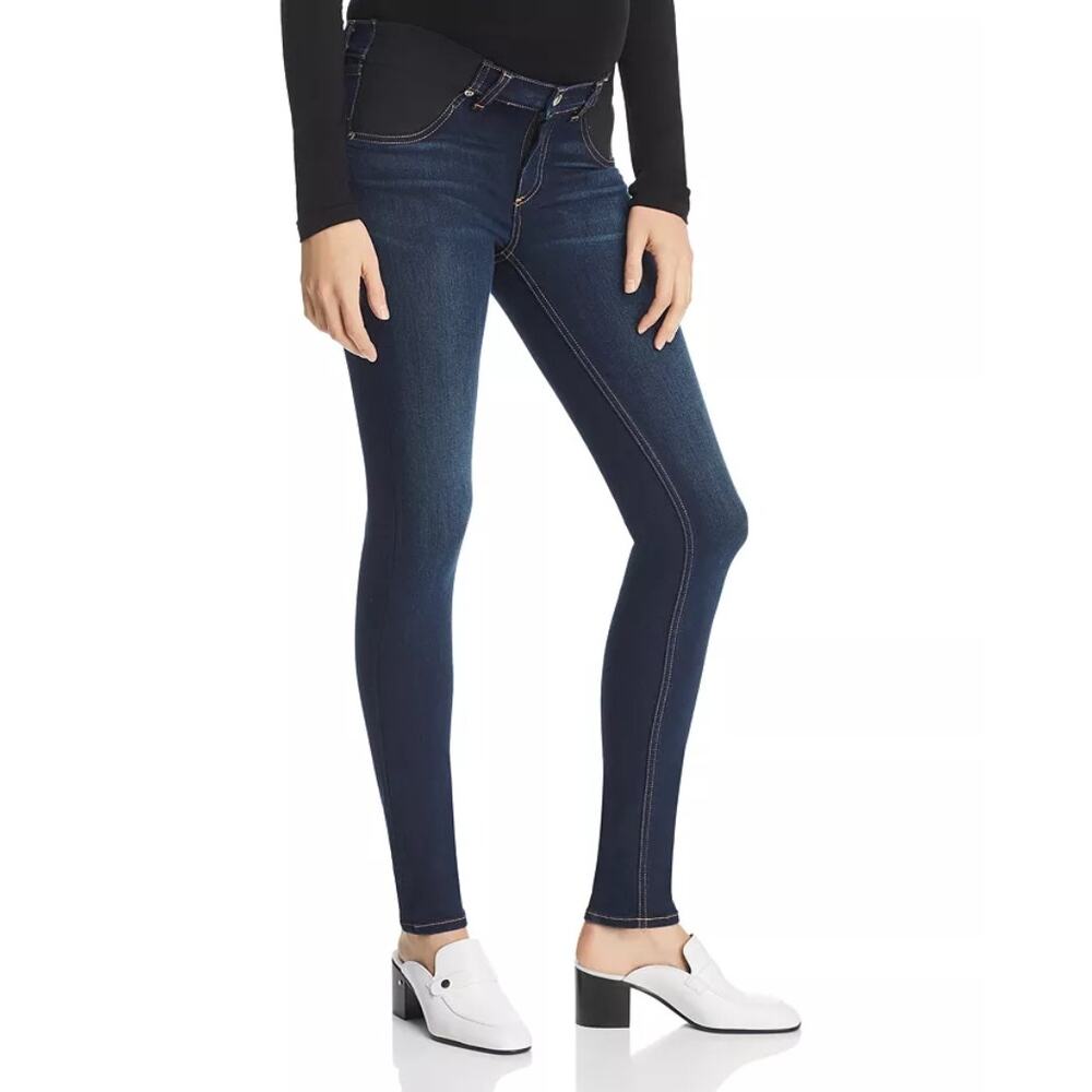 Rag & Bone High Rise Skinny Jeans Bedford Dark Wash Blue Stretch Womens Size 24